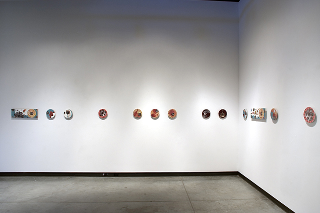 D-E-S-I-R-E, mixed media, (installation view 2) 2009