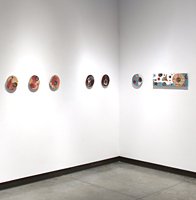 D-E-S-I-R-E, mixed media, 8”x24’ (installation view) 2009 